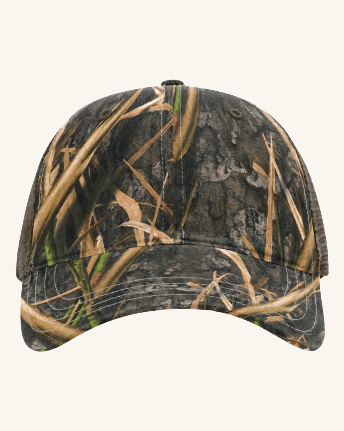 Richardson 111P — Shadow Grass Habitat/ Brown — blank cap supplier reference; patch not shown