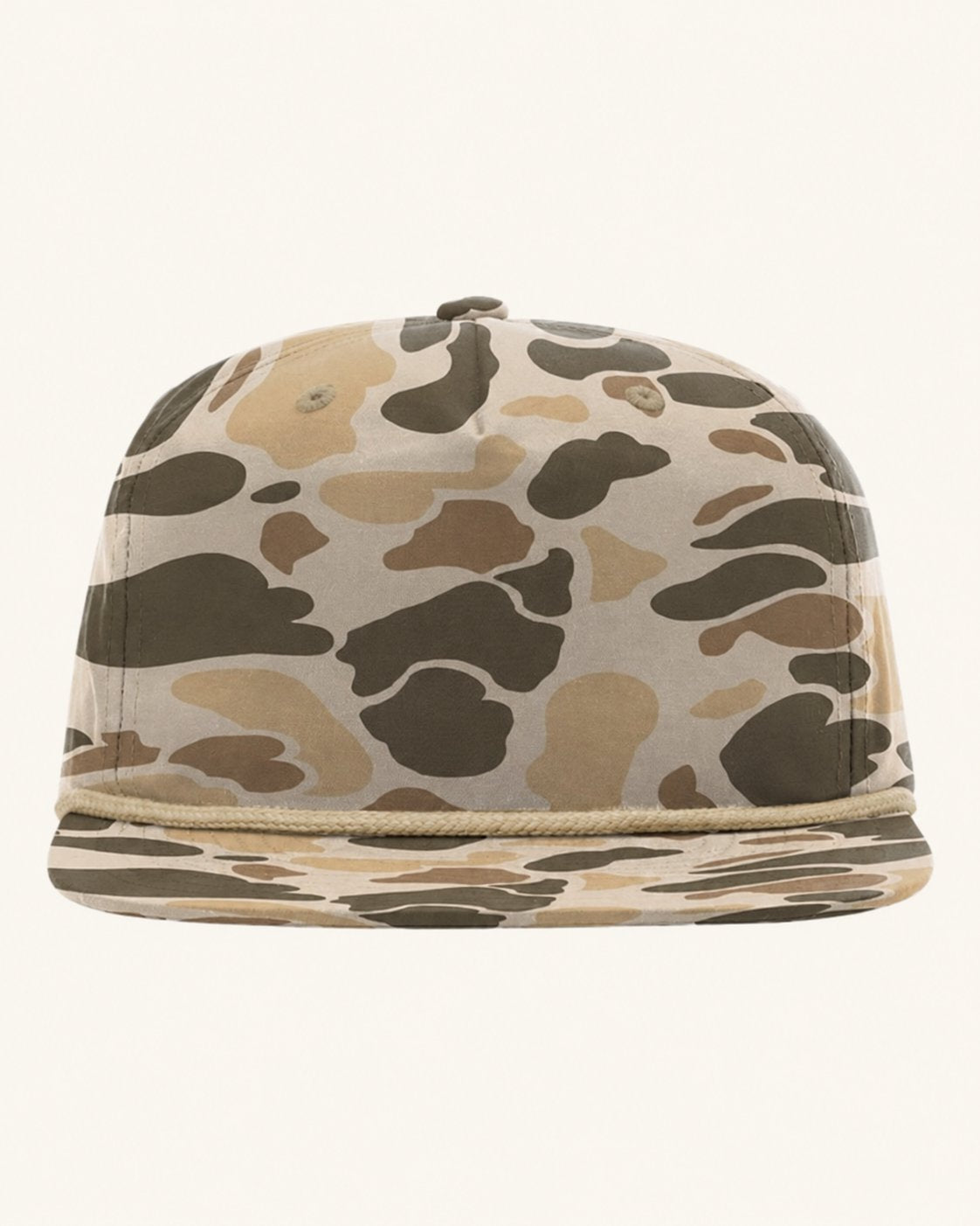 Richardson 256P — Harvest Duck Camo/ Light Brown — blank cap supplier reference; patch not shown