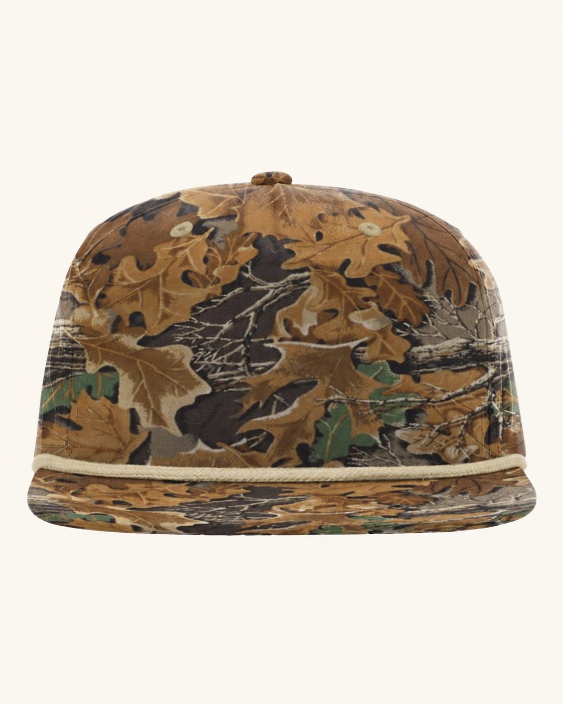 Richardson 256P — Realtree Advantage/ Khaki — blank cap supplier reference; patch not shown